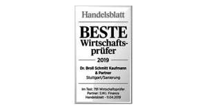 Bild Siegel Beste Wirtschaftsprüfer 2019