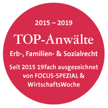 Auszeichnung Top Anwalte 19 Im Familienrecht Erbrecht Sozialrecht