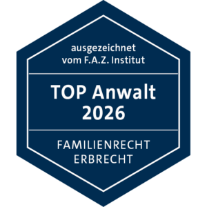 Auszeichnung F.A.Z. Institut Top Rechtsanwälte Familienrecht & Erbrecht