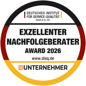 Auszeichnung Exzellenter Nachfolgeberater 2026